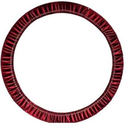predolo Copertura Protettiva per Ginnastica Artistica, Resistente all'Usura, Leggera, in Velluto, Portatile, per Cerchio da Ginnastica Ritmica, M