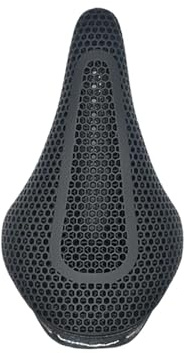 AMSOH 3D Printed Shock-Absorbing Bike Saddle - Ultralight Carbon Fiber Hollow Breathable Seat Cushion, Versatile for MTB Gravel Road Bicycle Cycling(3D Printed Saddle)