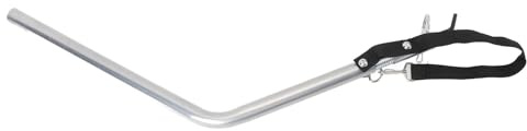 Aramox Acoplador de Enganche para Remolque de Bicicleta, Conector de Acero con Longitud de 740 Mm para una Fijación Conveniente Al Remolque de Bicicleta