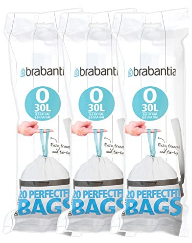 Brabantia Müllbeutel 30 Liter (O) (60 Stuck).