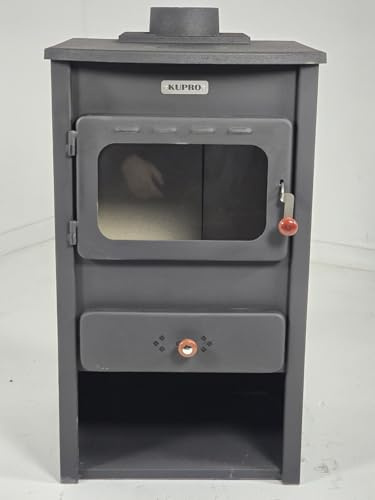 Brûleur à bois avec couvercle en fonte 8,4 kW de puissance de chauffage
