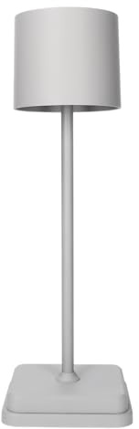 LED's light 1000491 Akku LED-Tischleuchte grau dimmbar IP54 warm-neutral-kaltweiß Ladeschale
