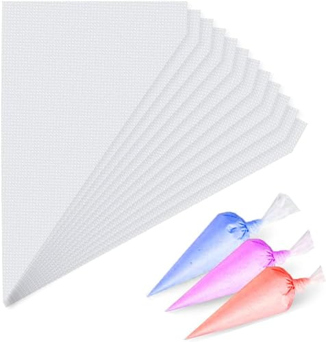 Mini Piping Bags, Disposable 7.6in Small Piping Bags 200pcs, Pastry Piping Bags for Cream Frosting, Icing Bags for Cake and Dessert Decorations Cake Decoration and Desserts
