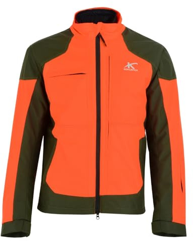 KONUSTEX Giacca da caccia MAXGAME 2.0 impermeabile, interno indossabile singolarmente (IT, Testo, 4XL, Regular, Regular)