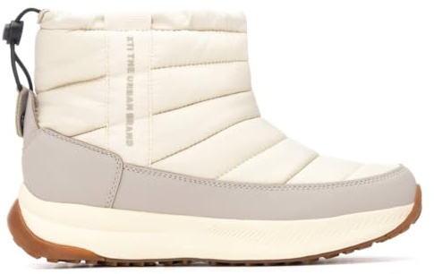 XTI - Botín Mujer Beige - Calzado Cómodo y Versátil - Moda casual - Modelo 14461902 (Talla 38)