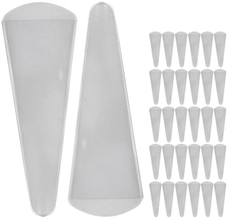 Ipetboom Manchon de Ciseaux Réutilisable Transparent Pvc, Lot de 50 Pièces, Étui de Protection Léger et Portable pour Ciseaux de Coiffure, Salon et Usage Professionnel
