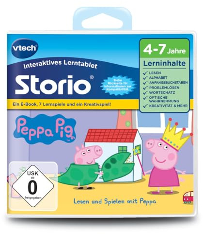 Vtech 80-233404 - Storio 2 Lernspiel Peppa