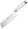 Cangshan N1 Series 59984 Nakiri - Cuchilla de acero forjado, hoja de 17.7 cm, acero inoxidable, plata