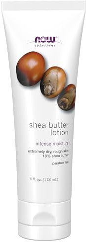Solutions, Shea Butter Lotion, 4 Flüssigunzen (118 ml) - Now Foods