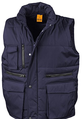 Result Lance - Gilet imbottito da lavoro Fench Navy L