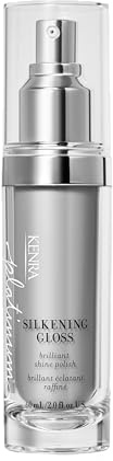 Kenra Professional Platinum Silkening Gloss | Brilliant Shine Polish | Medium To Coarse Hair | 2 fl. Oz