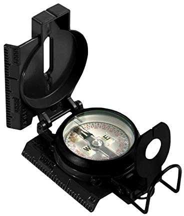 Cammenga Lensatic Tritium Compass Made in USA Military Compass (Black)