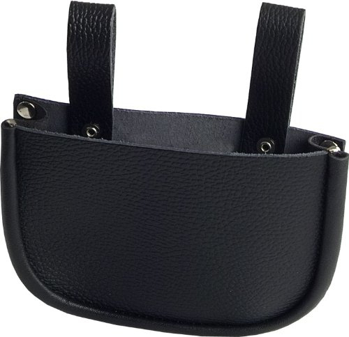 JOB Nageltasche einfach Zunft Zubehör Zimmerer Dachdecker Leder Echtleder schwarz