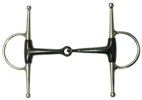 Korsteel Sweet Iron Full Cheek Snaffle Bit 5in