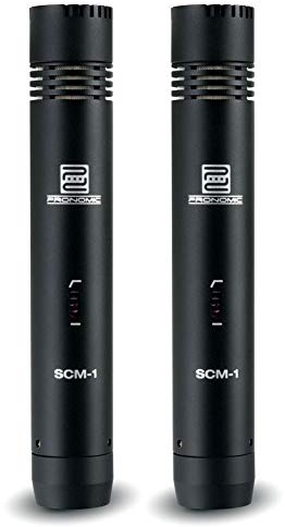 Pronomic Micrófono de condensador SCM-1 (dos unidades)