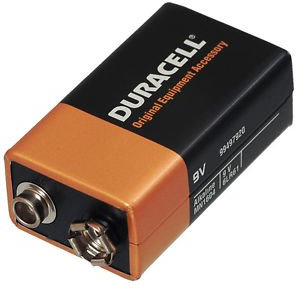 Duracell MN1604 9V, Loose-Block 9V Alkaline V