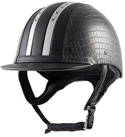 Reithelm ïE01ï schwarz 52cm