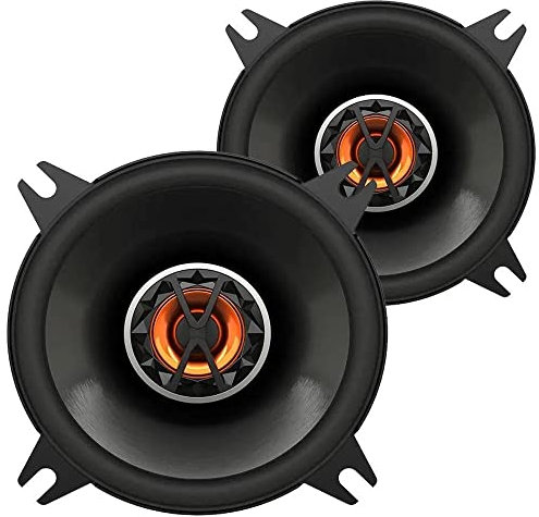 JBL Club 4020 2-Wege Auto Lautsprecher Set von Harman Kardon - 90 Watt KFZ Soundanlage Autolautsprecher Boxen 100 mm / 10 cm/ 4 Zoll, Schwarz