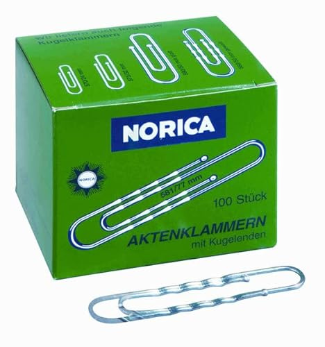 Briefklammern Norica, 50mm lang, PG=1000ST