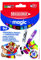 FIBRACOLOR Magic Filzstifte mit magischer Tinte, grobe Spitze + 1 Farbwechsel-Marker