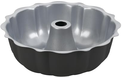 Cuisinart Chef's Classic Nonstick Bakeware 9-1/2-Inch Fluted Cake Pan,Silver