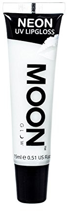 Moon Glow - Neon UV Lip Gloss – 15ml White Vanilla – Scented and glows brightly under UV!