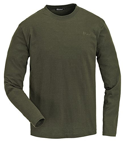 Pinewood Herren Langarm Shirt im Doppelpack - Bequeme Longsleeves aus 100% Bio-Baumwolle für EIN angenehmes Tragegefühl auf der Haut - Schlichtes & Zeitloses Design