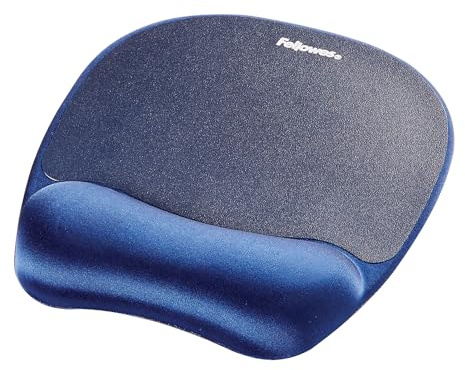 Fellowes Memory Foam Handgelenkauflage mit Mauspad - blau