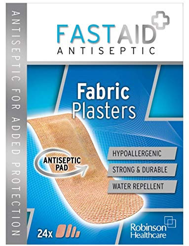 Fastaid Breathable Fabric Plasters 24 (Packaging may vary)
