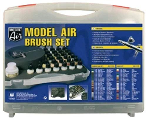Vallejo Model Air - Juego de aerógrafo con colores militares