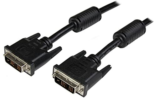 StarTech.com Câble DVI-D Single Link de 1m - Cordon DVI vers DVI pour écran numérique - M/M - 1920x1200 (DVIDSMM1M)