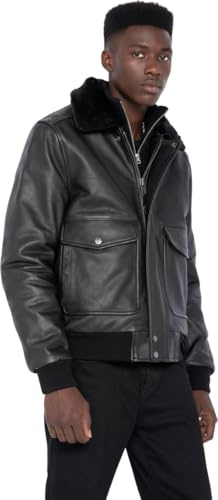 Schott NYC LC5331X, Chaqueta para Hombre, Ant.Mack, XXL