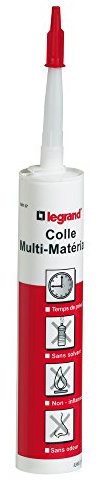 Legrand 080107 Colle pour Boîte Batibox Multimatériaux, 300ml, Blanc