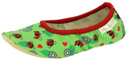 Lico G 1 STYLE, Scarpe da ginnastica, Unisex - Bambini, Verde (Grün/ Rot), 27 EU