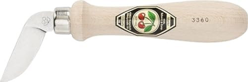 Kirschen 3360 - Coltello per intaglio a tacche, con manico in legno