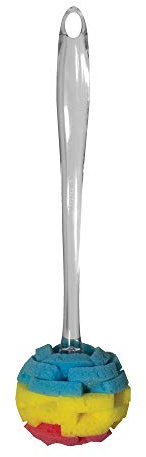 Casabella Kitchen Sponge Dish Brush, 12.87 x 3.5 x 3.12, Multicolor