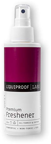 Liquiproof LABS 50ml Premium Freshener Fast-Acting Deodoriser For Footwear, Shoes And Clothing. Our Spray Freshens Trainers, Shoes And Clothes.