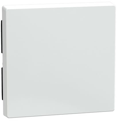 Schneider Electric Merten Wippe, Abdeckung Wechselschalter-, Ausschalter-, Kreuzschalter-, Taster-Einsatz, System M, aktivweiss glänzend, Artikelnummer 432125, 1 Stück
