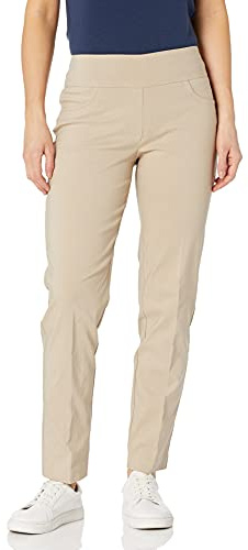 RUBY RD. Pull-on Solar Millennium Tech Super Stretch Pant - Pantalons - Petite Pantalon à Enfiler Solar Millennium Tech Super Extensible - Femme