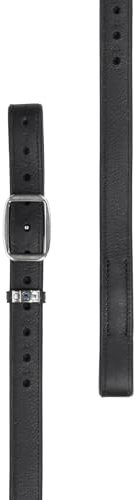 Stübben Steigbügelriemen Mono de Luxe Breite 1 Zoll - schwarz - XL (88cm)