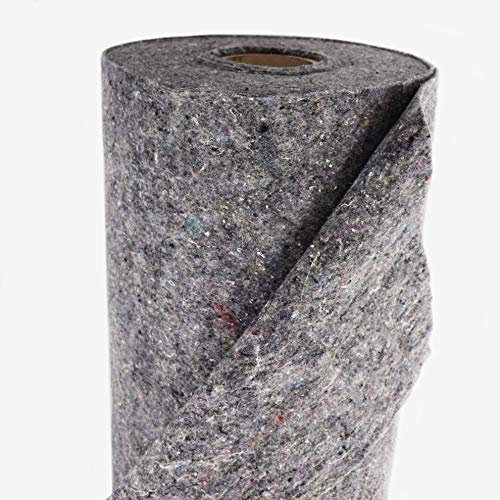 Non-tissé de bassin Aquagart I Sous-couche de 2 m de large pour votre piscine I Non-tissé de protection de sol perméable à l'eau I Non-tissé de protection (3 m, gris 300 g 2 m de large)