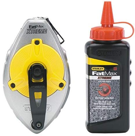 Stanley FatMax Xtreme 47-487L Kreiderolle mit rotem Xtreme Kreide-Set