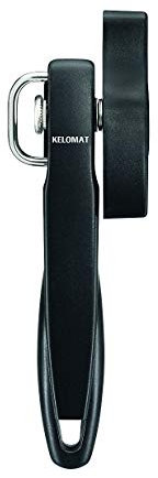 Kelomat, 4080-247, ouvre-boîte de sécurité, ouverture/fermeture, noir, poids 0,13 kg, longueur 5,5 cm, largeur 4 cm, hauteur 24 cm, ouvre-boîte