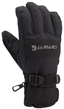 Carhartt Men's W.B. Waterproof Breathable Insulated Glove - Black - Large