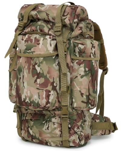 Kombat Unisex Outdoor Kombat Backpack available in Camouflage - 60 Litres