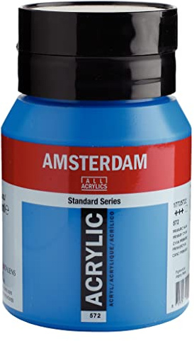 Amsterdam Standard Series Acrylique Pot 500 ml Cyan Primaire 572 (17725722)