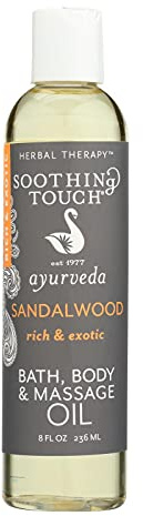 Soothing Touch W67366S Bath and Body Oil Sandalwood, 8-Ounce