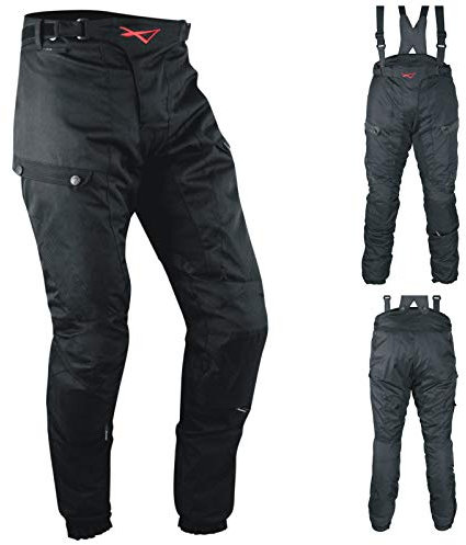 A-pro CE Armored Motorcycle Motorbike Waterproof Textile Thermal Ladies Trousers 34