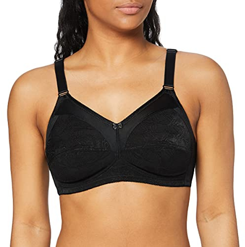Sassa Soft-BH Jacquard - Soutien-Gorge de Tous Les Jours - Emboîtant - Femme