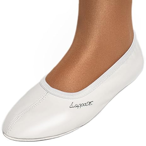 Lappade Unisex 243 g gummisula vit platt tofflor, Vit - Vit - 37 EU